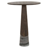 Richmond Interiors Harper Smoked Charchoal Bar Table