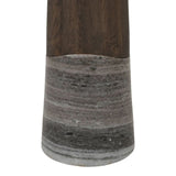 Richmond Interiors Harper Smoked Charchoal Bar Table