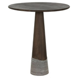 Richmond Interiors Harper Smoked Charchoal Counter Table