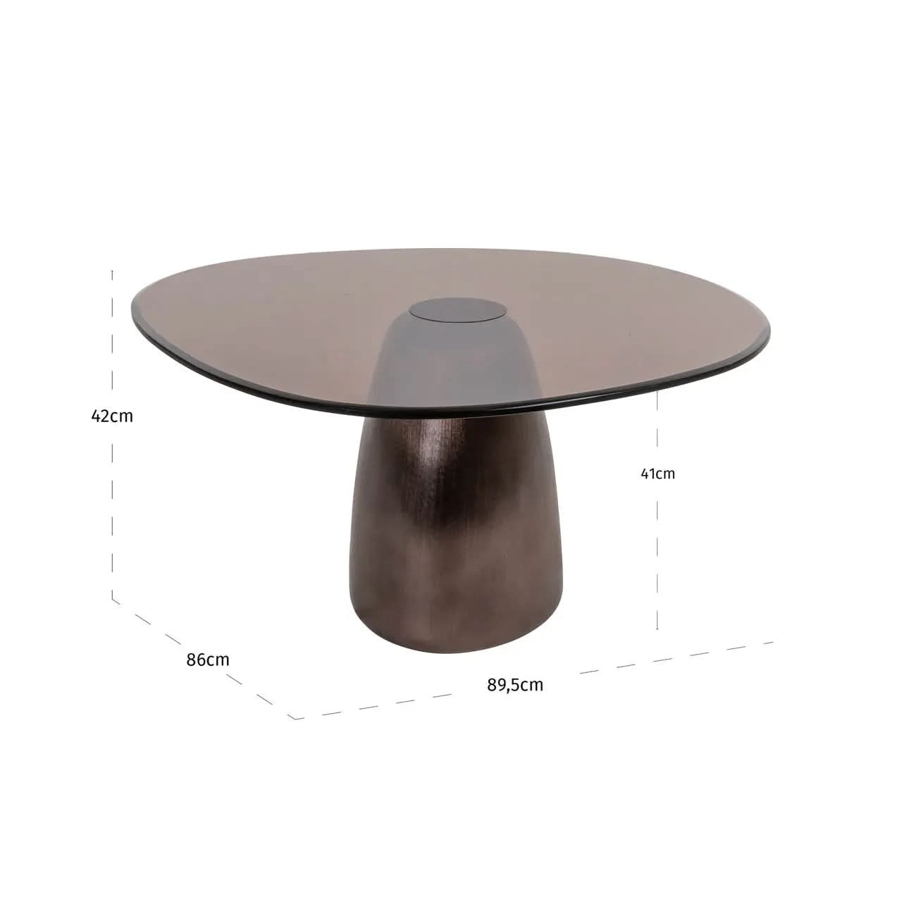 Richmond Interiors Hayden Bronze Coffee Table