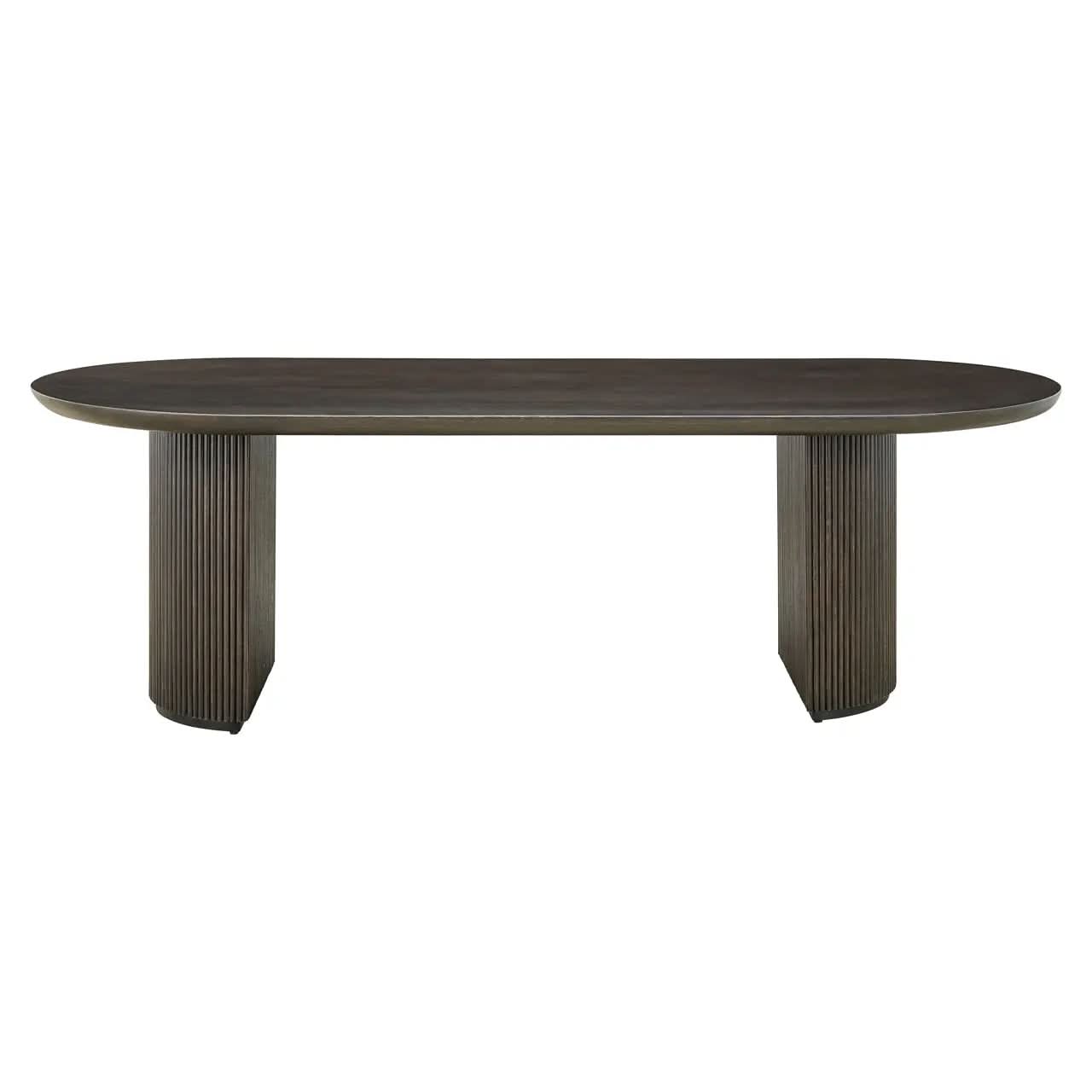 Richmond Interiors Kingston 280cm Dining Table in Dark Coffee