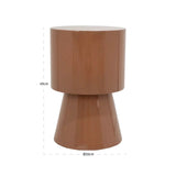Richmond Interiors Liza Mocha Mousse End Table