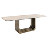 Richmond Interiors Maxfield Beige 200 Dining Table