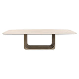 Richmond Interiors Maxfield Ceramic Marble 300cm Dining Table