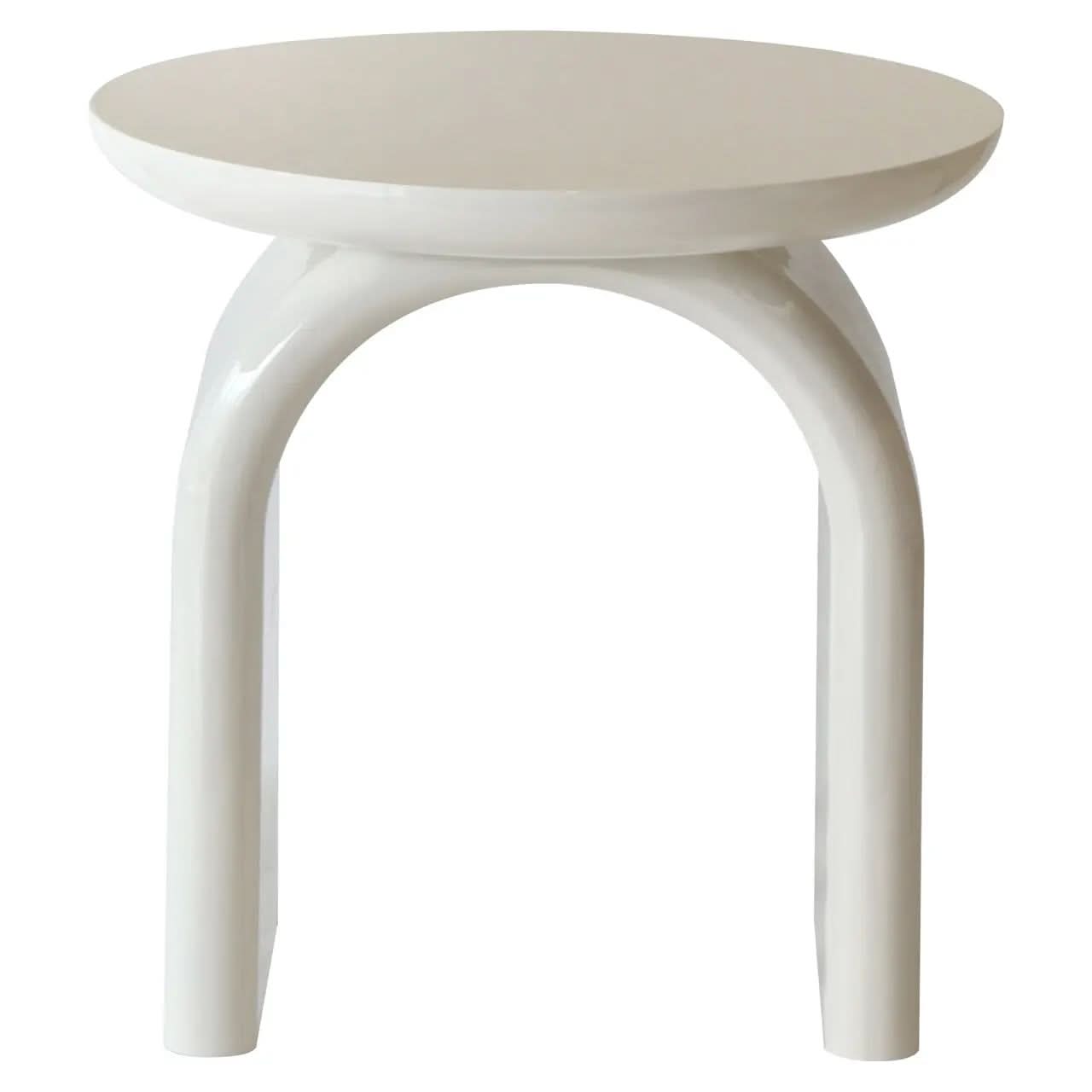 Richmond Interiors Merrick Coconut Milk End Table