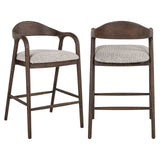 Richmond Interiors Mihara Mocca Fancy Counter Stool