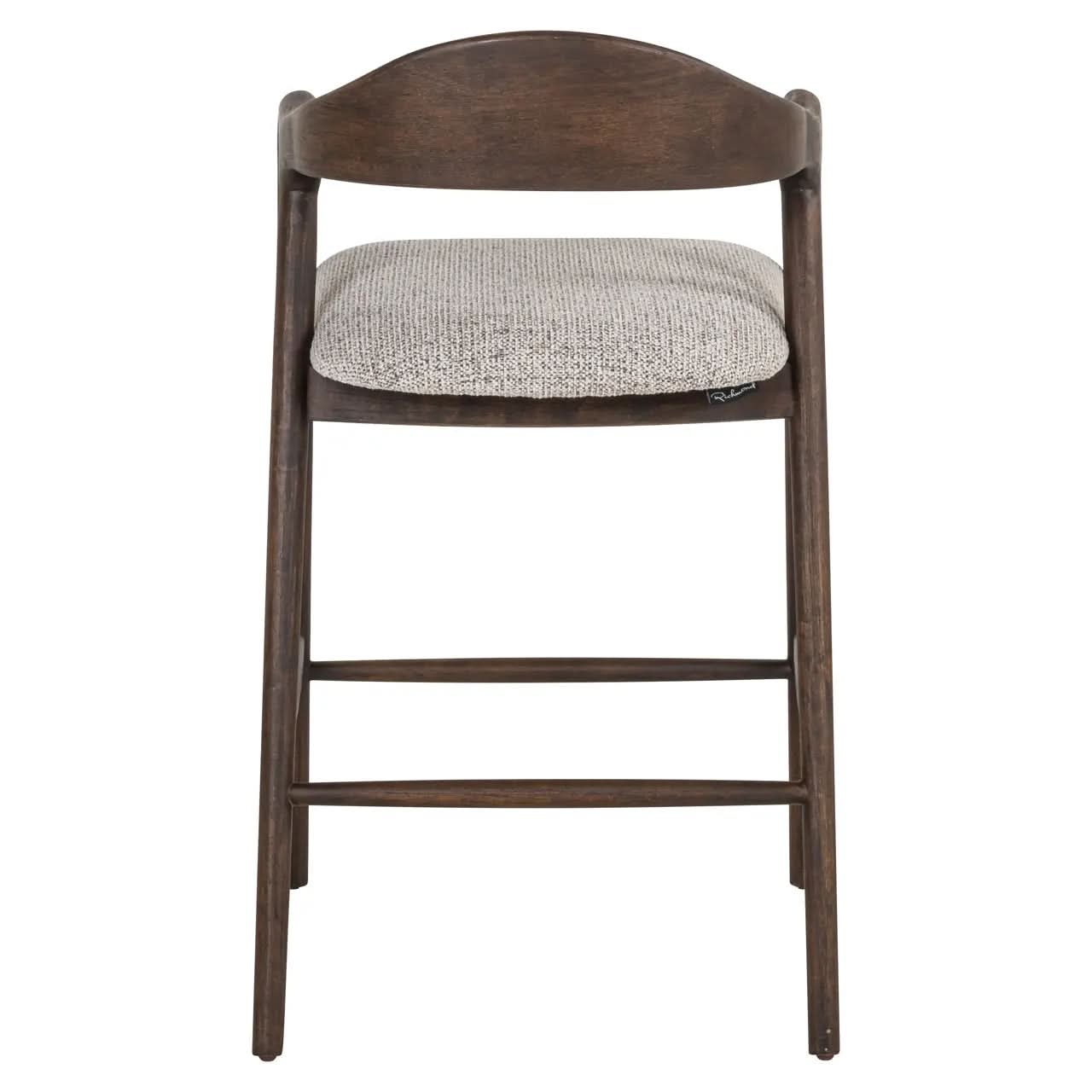 Richmond Interiors Mihara Mocca Fancy Counter Stool