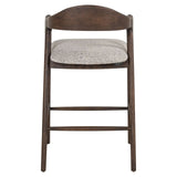 Richmond Interiors Mihara Mocca Fancy Counter Stool