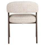 Richmond Interiors Mori Cream Tweed Dining Chair