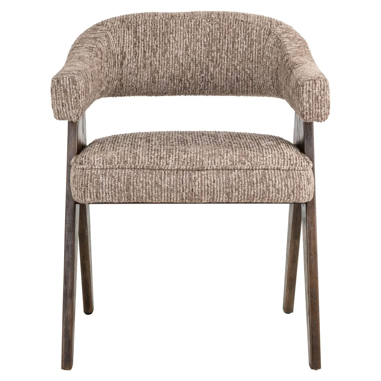 Richmond Interiors Mori Mocca Linear Dining Chair
