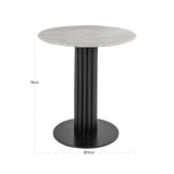 Richmond Interiors Nyon Bistro Table in Pink 75cm