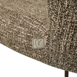 Richmond Interiors Odarby Brown Tweed Counter Stool