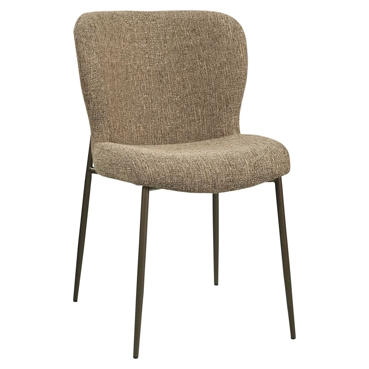 Richmond Interiors Odarby Brown Tweed Dining Chair (Set of 2)