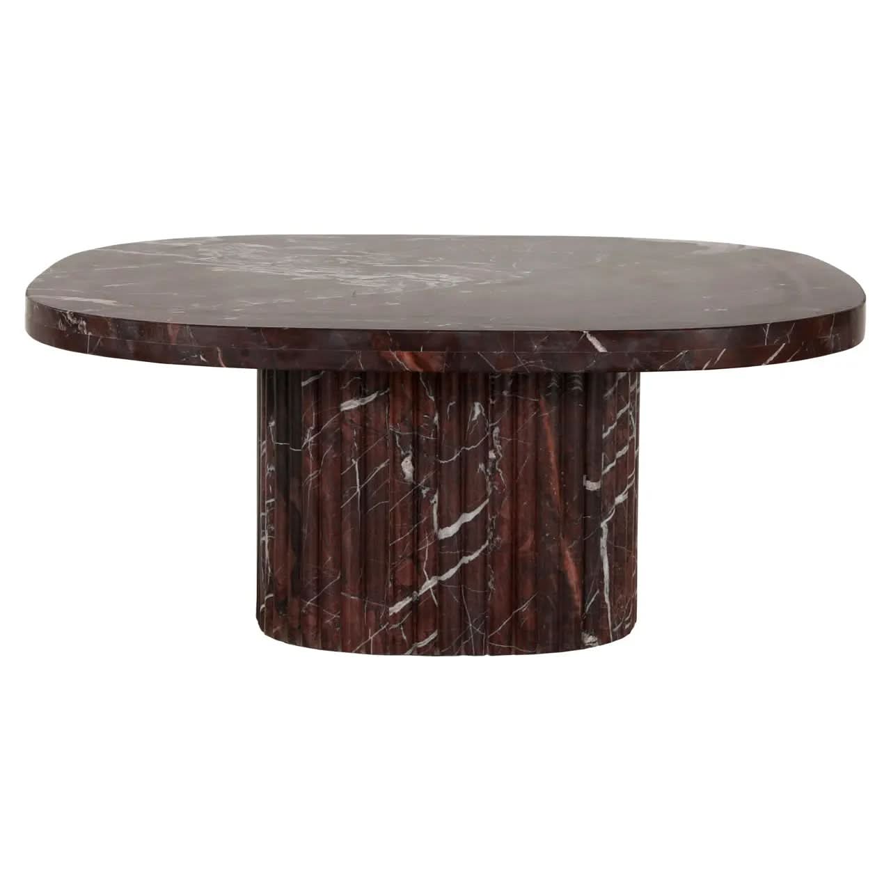 Richmond Interiors Orchid Burgundy Coffee Table