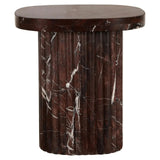 Richmond Interiors Orchid Burgundy End Table