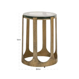 Richmond Interiors Rixo Gold End Table