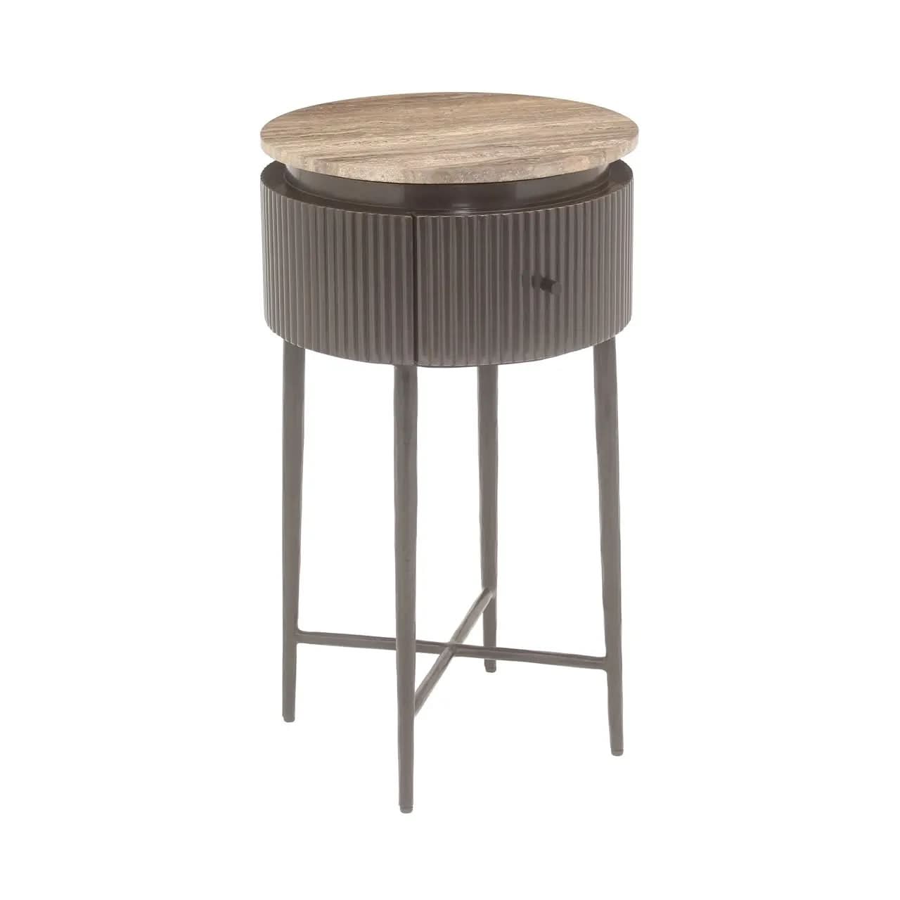 Richmond Interiors Russo Brown End Table