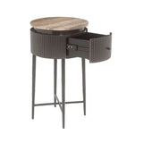 Richmond Interiors Russo Brown End Table