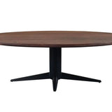 Richmond Interiors Stafford Spicebrown Oval 230cm Dining Table