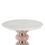 Richmond Interiors Villeray Pink End Table