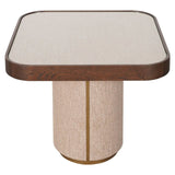 Richmond Interiors Willox Brown End Table with Glass