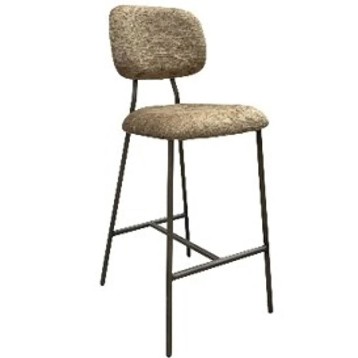 Richmond Interiors Xenia Counter Stool in Brandy Fusion (Set of 2)