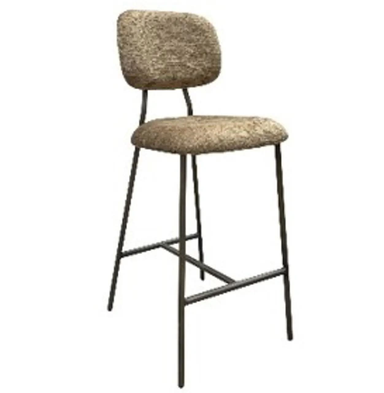Richmond Interiors Xenia Counter Stool in Brandy Fusion (Set of 2)