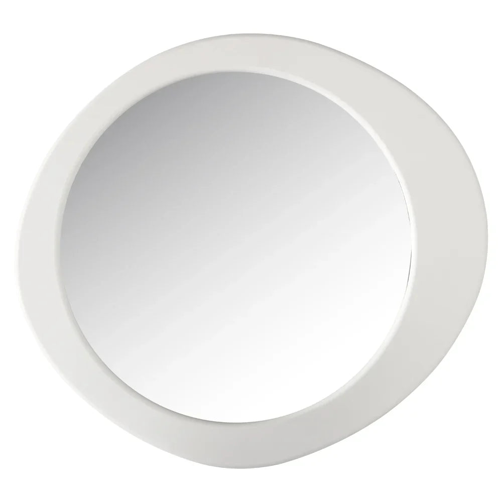 Richmond Interiors Bloomstone White Mirror
