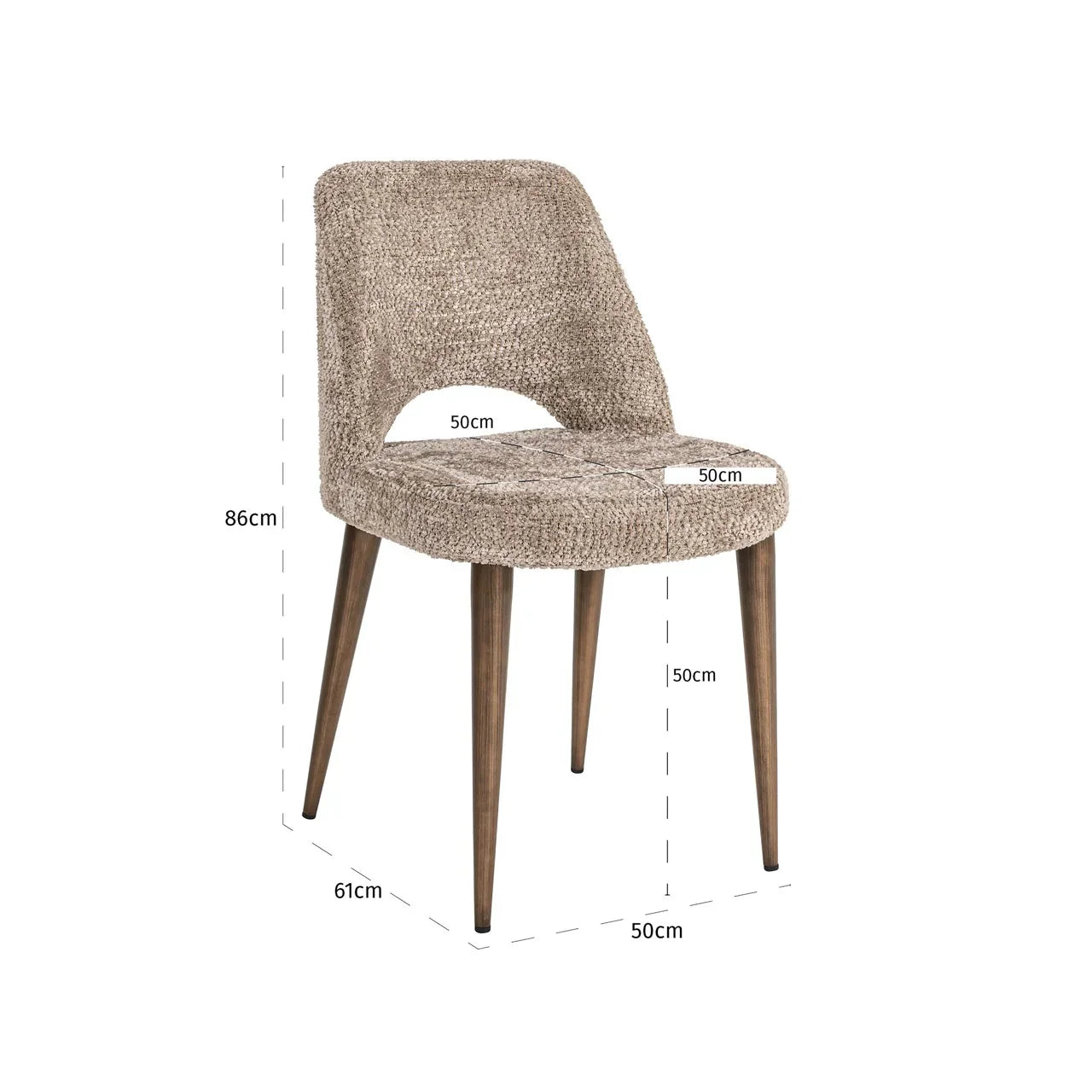 Richmond Interiors Delphine Lovely Nature Dining Chairs - Pairs