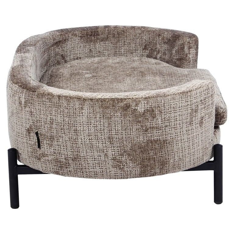 Richmond Interiors Stone Chenille Dolly Pet Bed