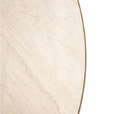 Richmond Interiors Tivoli White 130cm Round Dining Table
