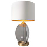 RV Astley Talence Table Lamp Smoked Glass