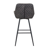 Richmond Linsey Swivel Bar Stool-Belmont Interiors