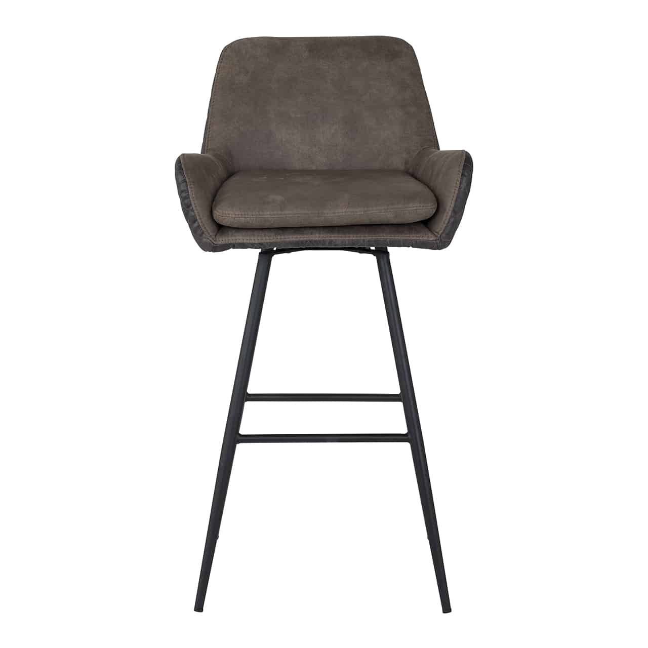 Richmond Linsey Swivel Bar Stool-Belmont Interiors