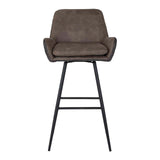 Richmond Linsey Swivel Bar Stool-Belmont Interiors