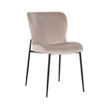 Richmond Interiors Darby Taupe Khaki Chenille Dining Chair