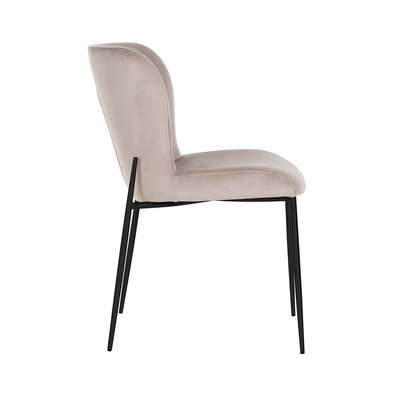 Richmond Interiors Darby Taupe Khaki Chenille Dining Chair