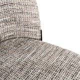 Richmond Interiors Elvi Mixed Taupe Fabric Dining Chair