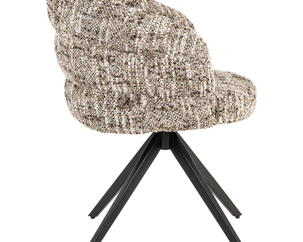 Richmond Interiors Serenity Brown Omara Swivel Chair