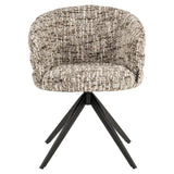 Richmond Interiors Serenity Brown Omara Swivel Chair