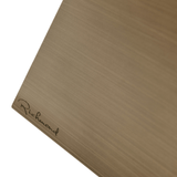 Richmond Interiors Geneva Bench in Beige Fabric