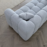 The Bubble Tribeca Pearl Boucle 4 Seater Premium Sofa Boucle Fabric
