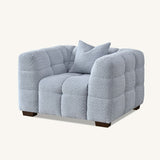 The Bubble Tribeca Pearl Boucle Armchair Premium Boucle Fabric