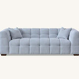 The Bubble Tribeca Pearl Boucle 3 Seater Premium Sofa Boucle Fabric