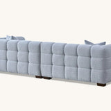 The Bubble Tribeca Pearl Boucle 4 Seater Premium Sofa Boucle Fabric