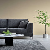 The Harlow Steel Grey Boucle 3 Seater Premium Sofa Steel Boucle Fabric