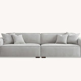 The Dakota Pebble Boucle 4 Seater With Chaise Premium Sofa Pebble Boucle Fabric