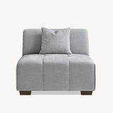 The Leonard Cloudy Grey Boucle Right Hand Corner Premium Sofa Cloudy Grey Boucle Fabric