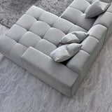 The Leonard Cloudy Grey Boucle Right Hand Corner Premium Sofa Cloudy Grey Boucle Fabric