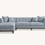 The Cooper Dolphin Boucle Left Hand Corner Premium Sofa Dolphin Boucle Fabric